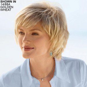 PAULA YOUNG Ryan WhisperLite® COOLCAP® Wig in Golden Wheat